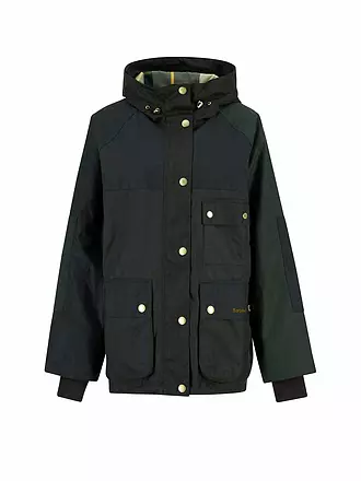 BARBOUR | Parka KEELEY WAX
Marke: BARBOUR
Farbe: olive
Kategorien: Moda,Donna
Ärmellänge: Manica lunga
Material: Cotone
Kragenform: Collo Kent,Cappuccio
Musterung: Tinta unita
Passform (Oberbekleidung): Regular
Stil: Casual
Details: Taglio raglan,Tasche a filett |